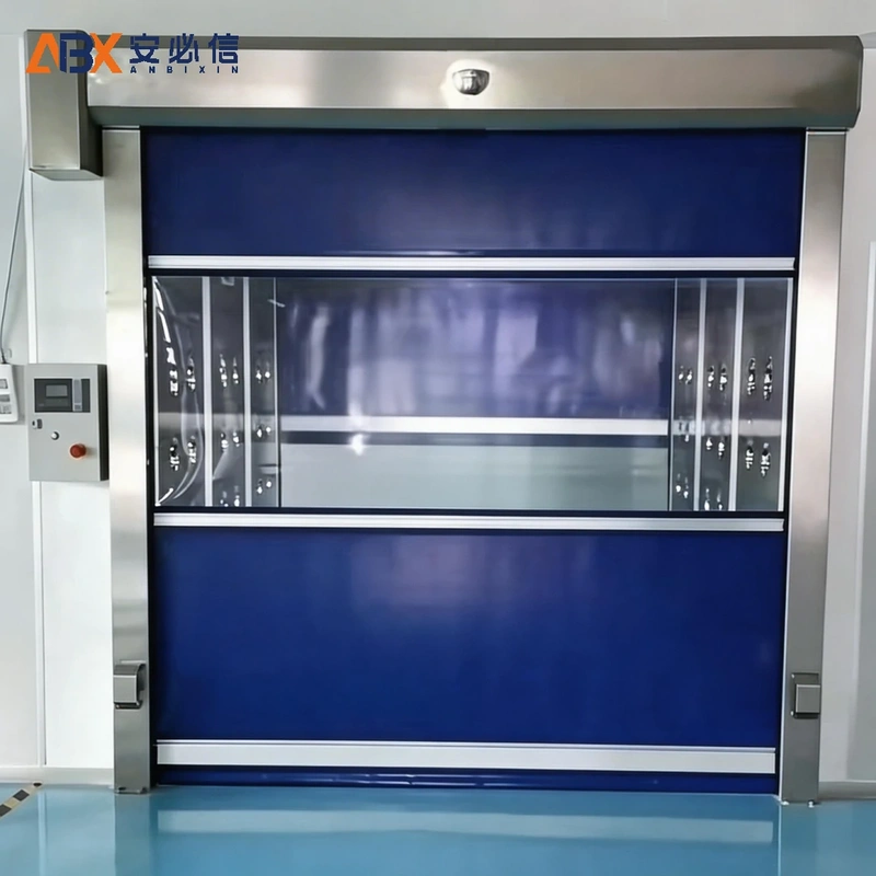 白山自动快速门